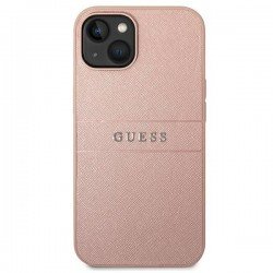 Guess GUHCP14MPSASBPI iPhone 14 Plus 6,7" różowy/pink Saffiano