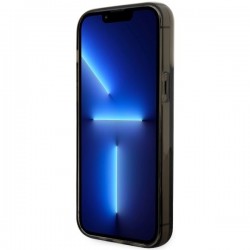 Guess GUHCP14XLC4PSGK iPhone 14 Pro Max 6.7" black/black hardcase Liquid Glitter 4G Transculent|mobilo.lv