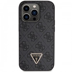 Guess GUHCP14XP4TDSCPK case for iPhone 14 Pro Max 6.7" - black Crossbody 4G Metal Logo|mobilo.lv