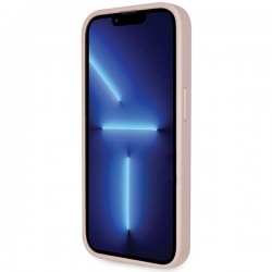 Guess GUHCP15LP4TDSCPP iPhone 15 Pro 6.1" pink/pink hardcase Crossbody 4G Metal Logo|mobilo.lv