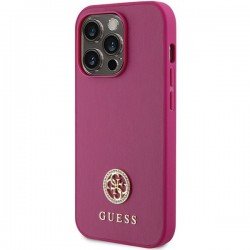 Guess GUHCP15LPS4DGPP iPhone 15 Pro 6.1" pink/pink hardcase