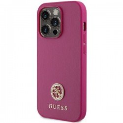 Guess GUHCP15XPS4DGPP iPhone 15 Pro Max 6.7" pink/pink hardcase