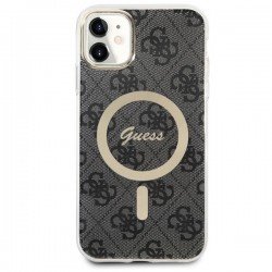 Guess GUHMN61H4STK iPhone 11 6.1" black/black hardcase 4G