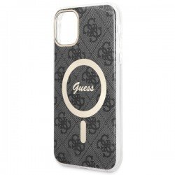 Guess GUHMN61H4STK iPhone 11 6.1" black/black hardcase 4G