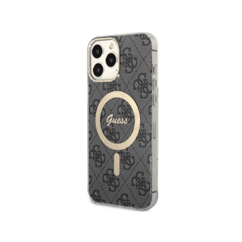 Guess GUHMP13XH4STK iPhone 13 Pro Max 6.7" black/black hardcase 4G MagSafe | mobilo.lv