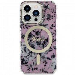 Guess GUHMP14LHCFWSP iPhone 14 Pro 6.1" pink/pink hardcase