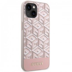 Guess GUHMP14MHGCFSEP iPhone 14 Plus 6.7" pink/pink hard case