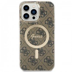 Guess GUHMP14XH4STW iPhone 14 Pro Max 6.7" brown/brown hardcase