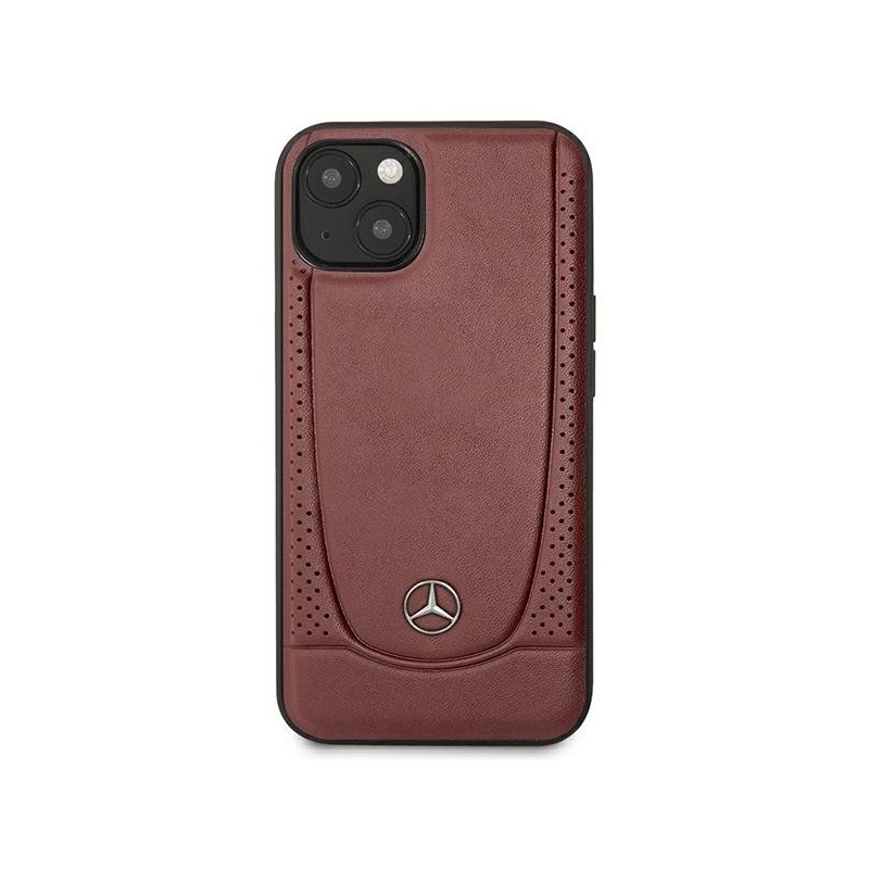 Mercedes MEHCP14MARMRE iPhone 14 Plus 6.7 "red / red hardcase Leather Urban Bengale | mobilo.lv