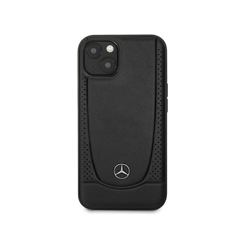 Mercedes MEHCP15SARMBK iPhone 15 6.1" black/black hardcase Leather Urban | mobilo.lv