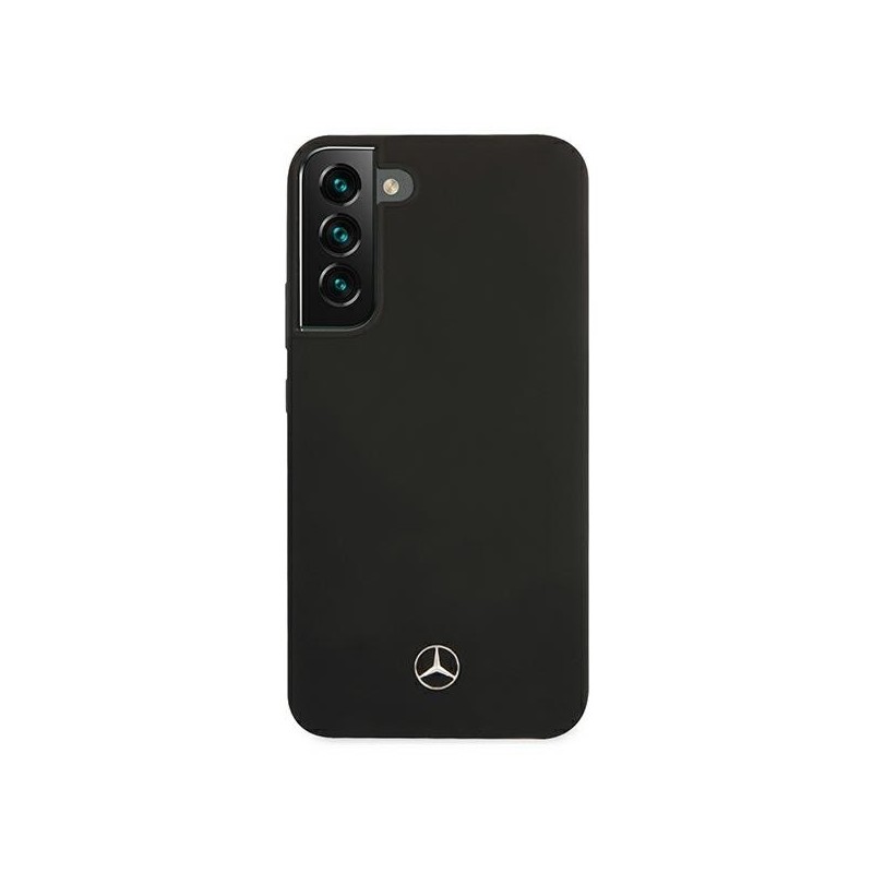 Mercedes MEHCS22MSILBK S22+ S906 czarny/black hardcase Silicone | mobilo.lv