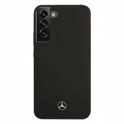 Mercedes MEHCS22SSILBK S22 S901 czarny/black hardcase Silicone | mobilo.lv