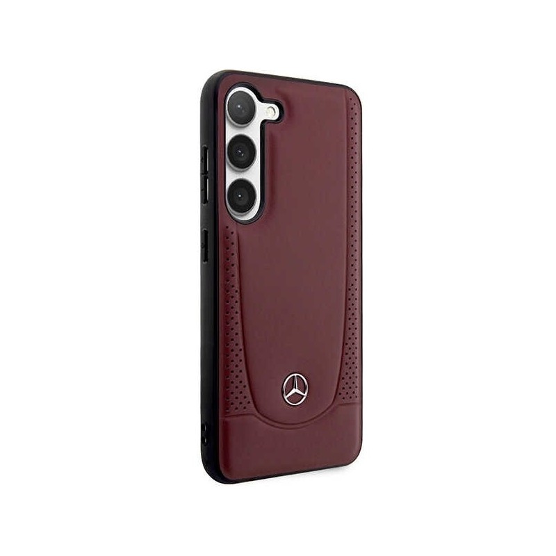 Mercedes MEHCS23MARMRE S23+ S916 red/red hardcase Leather Urban Bengale | mobilo.lv