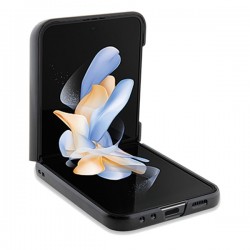 Mercedes Leather Urban case for Samsung Galaxy Z Flip 5 - black | mobilo.lv