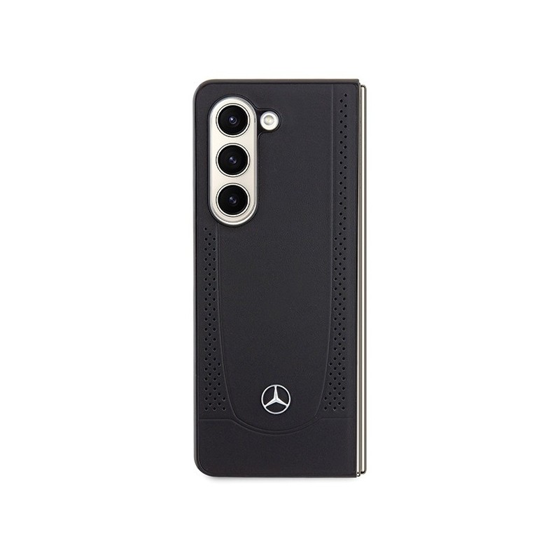Mercedes Leather Urban case for Samsung Galaxy Z Fold 5 - black|mobilo.lv