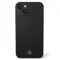 Mercedes Silicone Line MagSafe case for iPhone 14 - black|mobilo.lv