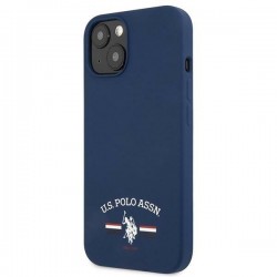 US Polo USHCP13MSFGV iPhone 13 6,1" granatowy/navy Silicone Collection|mobilo.lv