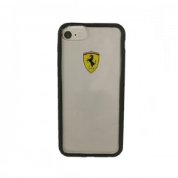 Ferrari Hardcase FEHCRFP7BK iPhone 7/8 /SE 2020 / SE 2022 transparent/black|mobilo.lv