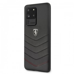 Ferrari Hardcase FEHQUHCS69BK S20 Ultra G988 black/black Heritage | mobilo.lv