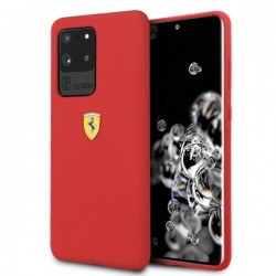 Ferrari Hardcase FESSIHCS69RE S20 Ultra G988 red/red Silicone|mobilo.lv