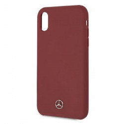 Mercedes MEHCI61SILRE iPhone Xr czerwony/red hardcase Silicone Line|mobilo.lv