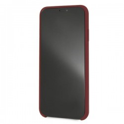 Mercedes MEHCI65SILRE iPhone Xs Max czerwony/red hardcase Silicone Line|mobilo.lv