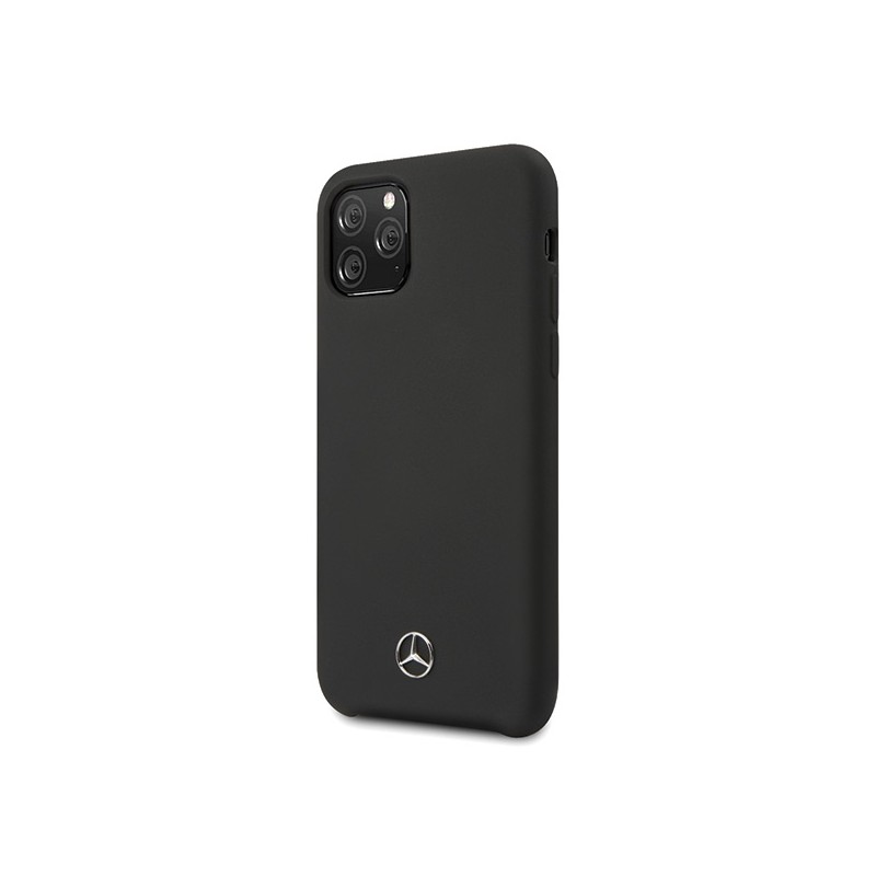 Mercedes MEHCN58SILBK iPhone 11 Pro hardcase black/black Silicone Line | mobilo.lv