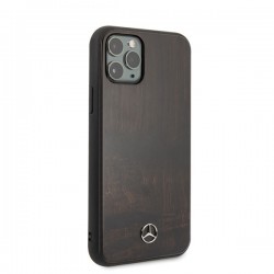 Mercedes Wood Line Rosewood case for iPhone 11 Pro - brown | mobilo.lv
