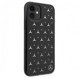 Mercedes MEHCN61ESPBK iPhone 11 6,1" / Xr czarny/black hardcase Silver Stars Pattern|mobilo.lv