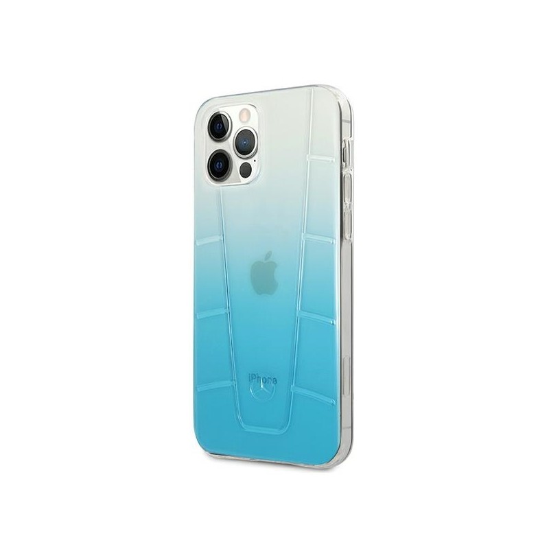 Mercedes MEHCP12LCLGBL iPhone 12 Pro Max 6,7" niebieski/blue hardcase Transparent Line | mobilo.lv