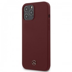 Mercedes MEHCP12LSILRE iPhone 12 Pro Max 6,7" czerwony/red hardcase Silicone Line | mobilo.lv