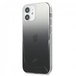 Mercedes MEHCP12SARGBK iPhone 12 mini 5,4" czarny/black hardcase Transparent Line|mobilo.lv