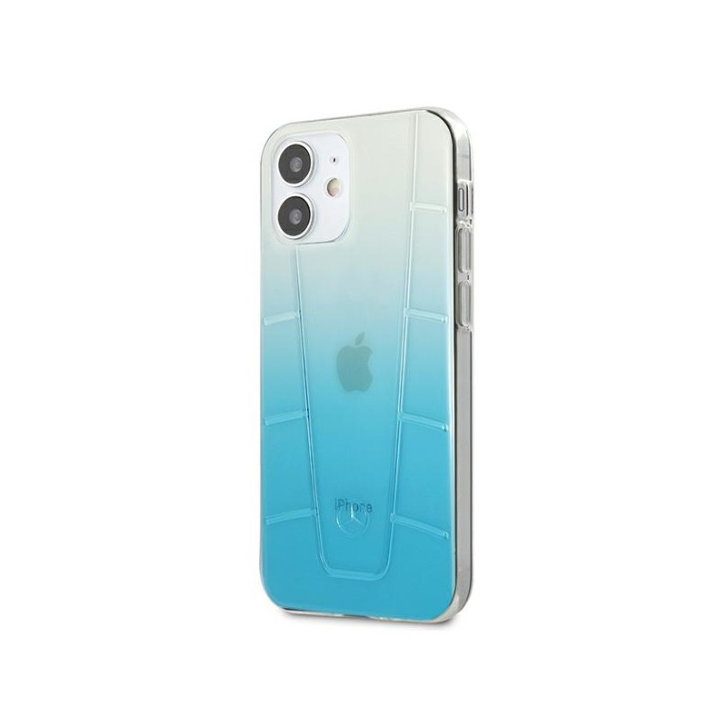 Mercedes MEHCP12SCLGBL iPhone 12 mini 5,4" niebieski/blue hardcase Transparent Line | mobilo.lv