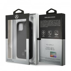 Mercedes MEHCP12SLSSBK iPhone 12 mini 5,4" czarny/black hardcase Strap Line | mobilo.lv