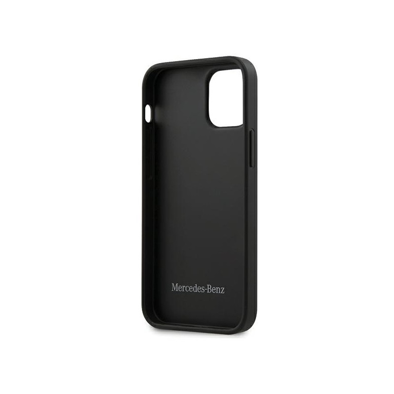 Mercedes MEHCP12SMULBK iPhone 12 mini 5,4" czarny/black hardcase Wave Line | mobilo.lv