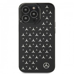 Mercedes MEHCP13LESPBK iPhone 13 Pro / 13 6,1" czarny/black hardcase Silver Stars Pattern|mobilo.lv