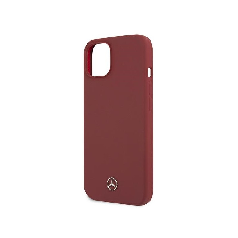 Mercedes MEHCP13MSILRE iPhone 13 6,1" czerwony/red hardcase Silicone Line|mobilo.lv