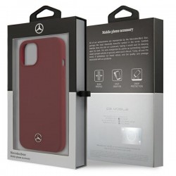 Mercedes MEHCP13MSILRE iPhone 13 6,1" czerwony/red hardcase Silicone Line|mobilo.lv