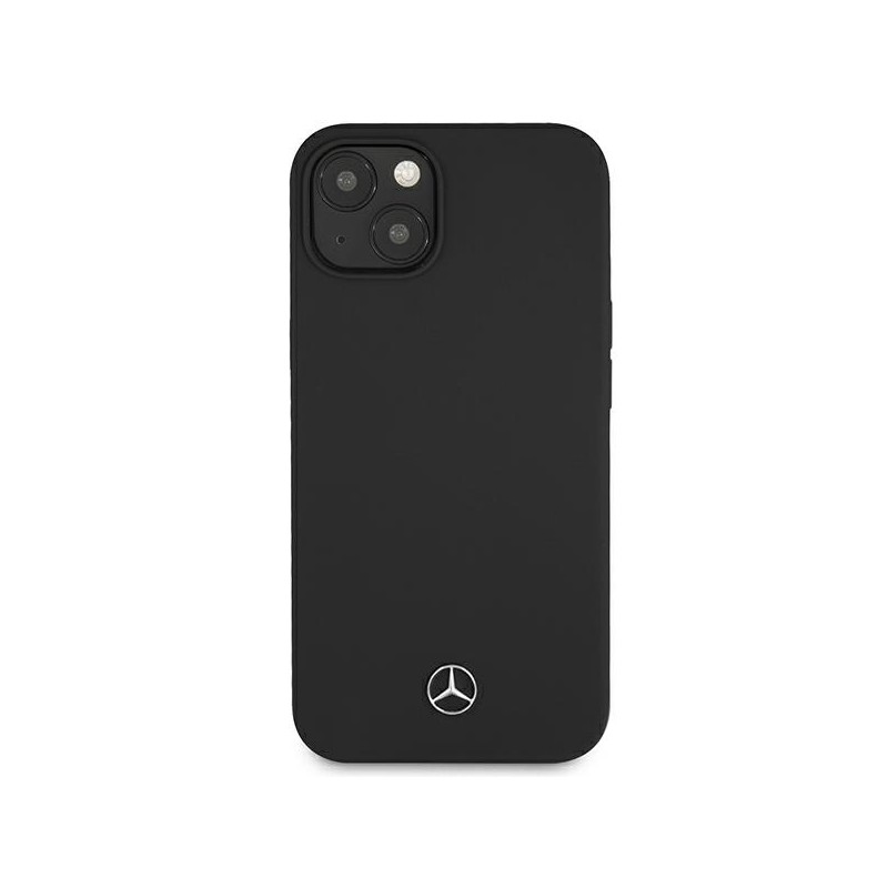 Mercedes MEHCP13SSILBK iPhone 13 mini 5,4" czarny/black hardcase Silicone Line | mobilo.lv