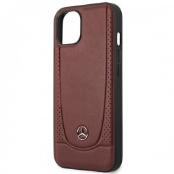 Mercedes MEHCP14MARMRE iPhone 14 Plus 6.7 "red / red hardcase Leather Urban Bengale | mobilo.lv