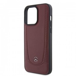 Mercedes MEHCP15LARMRE iPhone 15 Pro 6.1" red/red hardcase Leather Urban Bengale | mobilo.lv