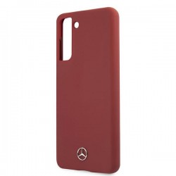 Mercedes MEHCS21SSILRE S21 G991 czerwony/red hardcase Silicone Line|mobilo.lv