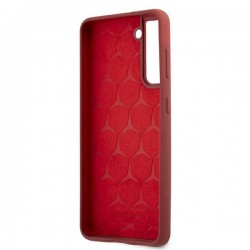 Mercedes MEHCS21SSILRE S21 G991 czerwony/red hardcase Silicone Line | mobilo.lv