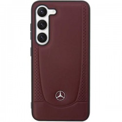 Mercedes MEHCS23MARMRE S23+ S916 red/red hardcase Leather Urban Bengale | mobilo.lv