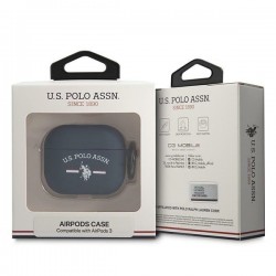 US Polo USACA3SFGV AirPods 3 case navy/navy | mobilo.lv