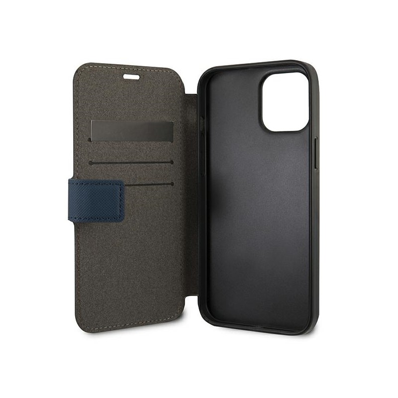 US Polo USFLBKP12MPUGFLNV iPhone 12/12 Pro 6,1" granatowy/navy book Polo Embroidery Collection | mobilo.lv