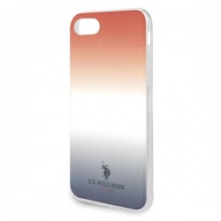 US Polo USHCI8TRDGRB iPhone 7/8/SE 2020 / SE 2022 czerwono-niebieski/blue&red Gradient Pattern Collection | mobilo.lv