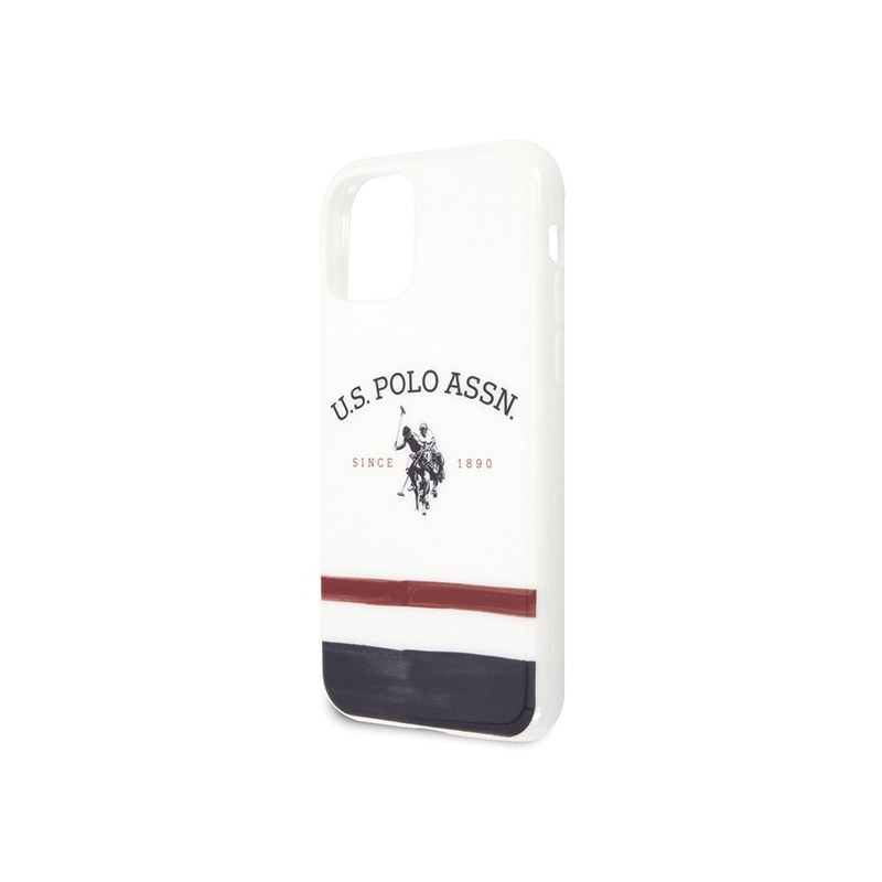US Polo USHCN58PCSTRB iPhone 11 Pro biały/white Tricolor Pattern Collection | mobilo.lv