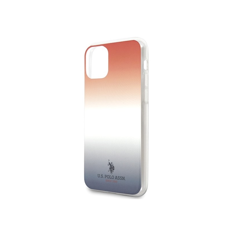 US Polo USHCN58TRDGRB iPhone 11 Pro czerwono-niebieski/blue&red Gradient Pattern Collection|mobilo.lv