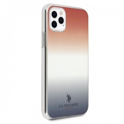 US Polo USHCN65TRDGRB iPhone 11 Pro Max czerwono-niebieski/blue&red Gradient Pattern Collection|mobilo.lv